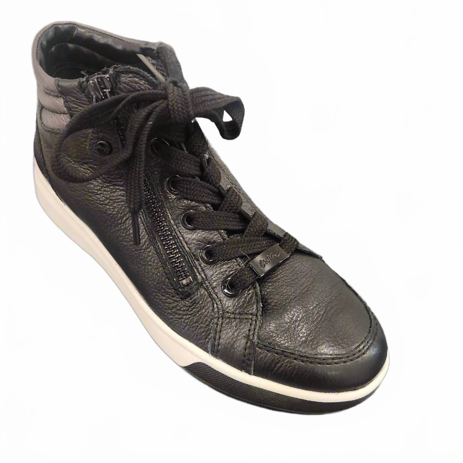 Balance Walk Neutral Stability Base Women's Rei High Sneaker In Black Leather