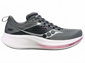 Women's Ride 17 Shoes In Cinder/orchid stretchy design