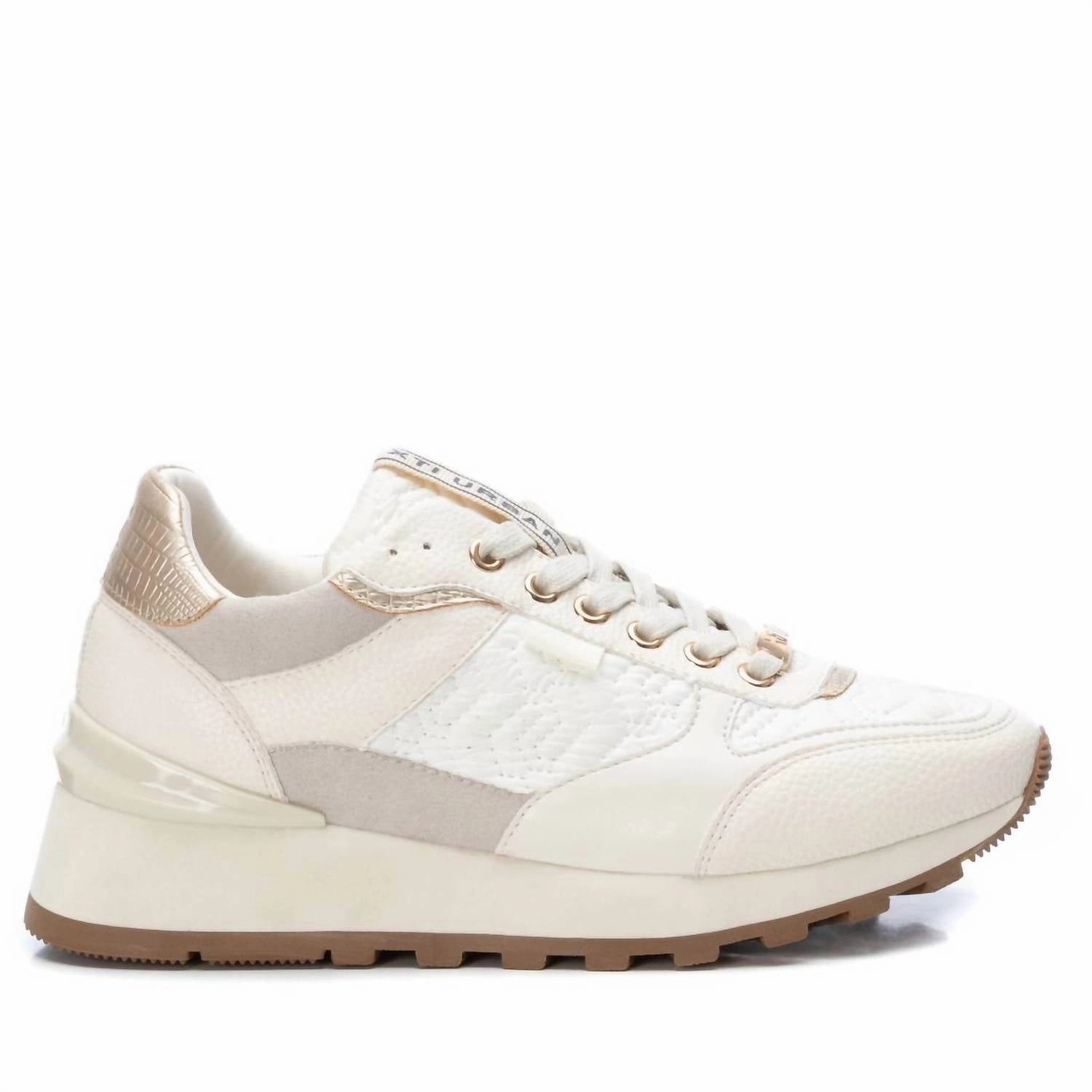 Women's Rubber Sneakers In Ice Weekend Wear Lateral Support