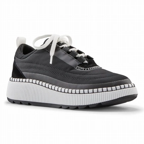 Women's Sayah Sneaker In Black/white Kick Style
