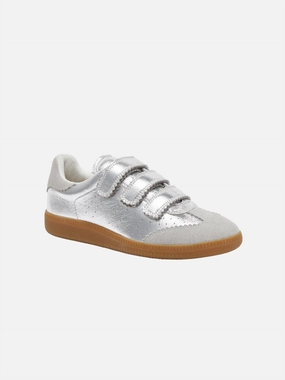 Luxurious lining Women's Seena Velcro Sneaker In Silver