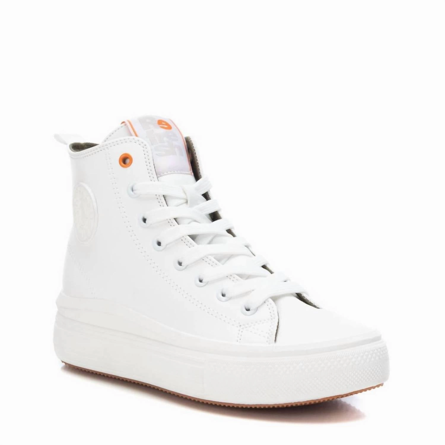 Women's Sneakers Boots In White Lightweight Grip