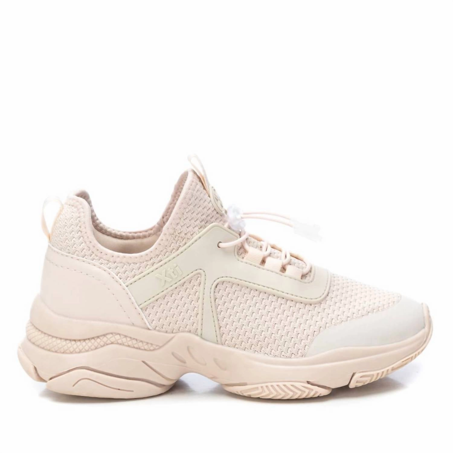 Women's Sneakers In Beige Classy durability