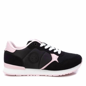 Pressure Dispersing Footbed Women's Sneakers In Black