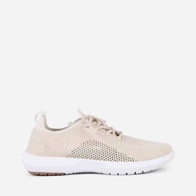 Women's Springbrook Sneaker In Oatmeal/ Avoine Perforated Tongue Adaptive Support