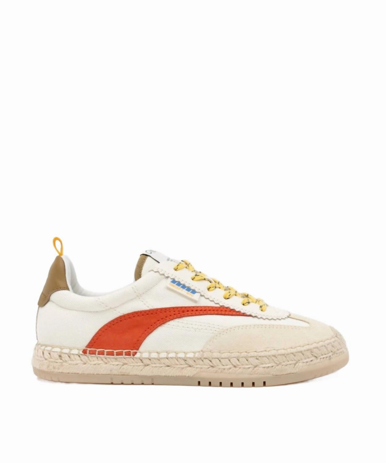 Women's St Tropez Espadrille Sneaker In Ivory Moon Compression Molded EVA Iconic shock absorption