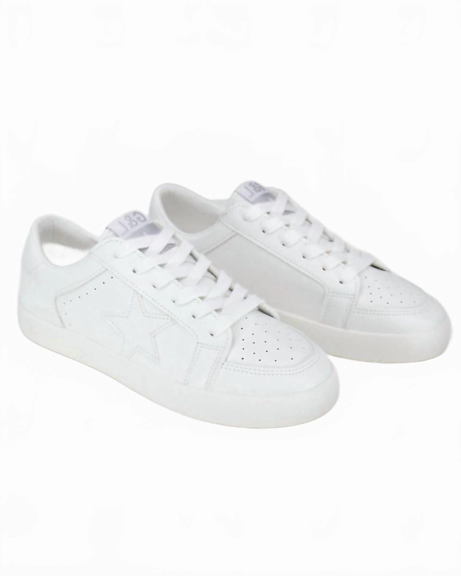 Eco Form Rollbar Stability System Women's Star Sneaker In White