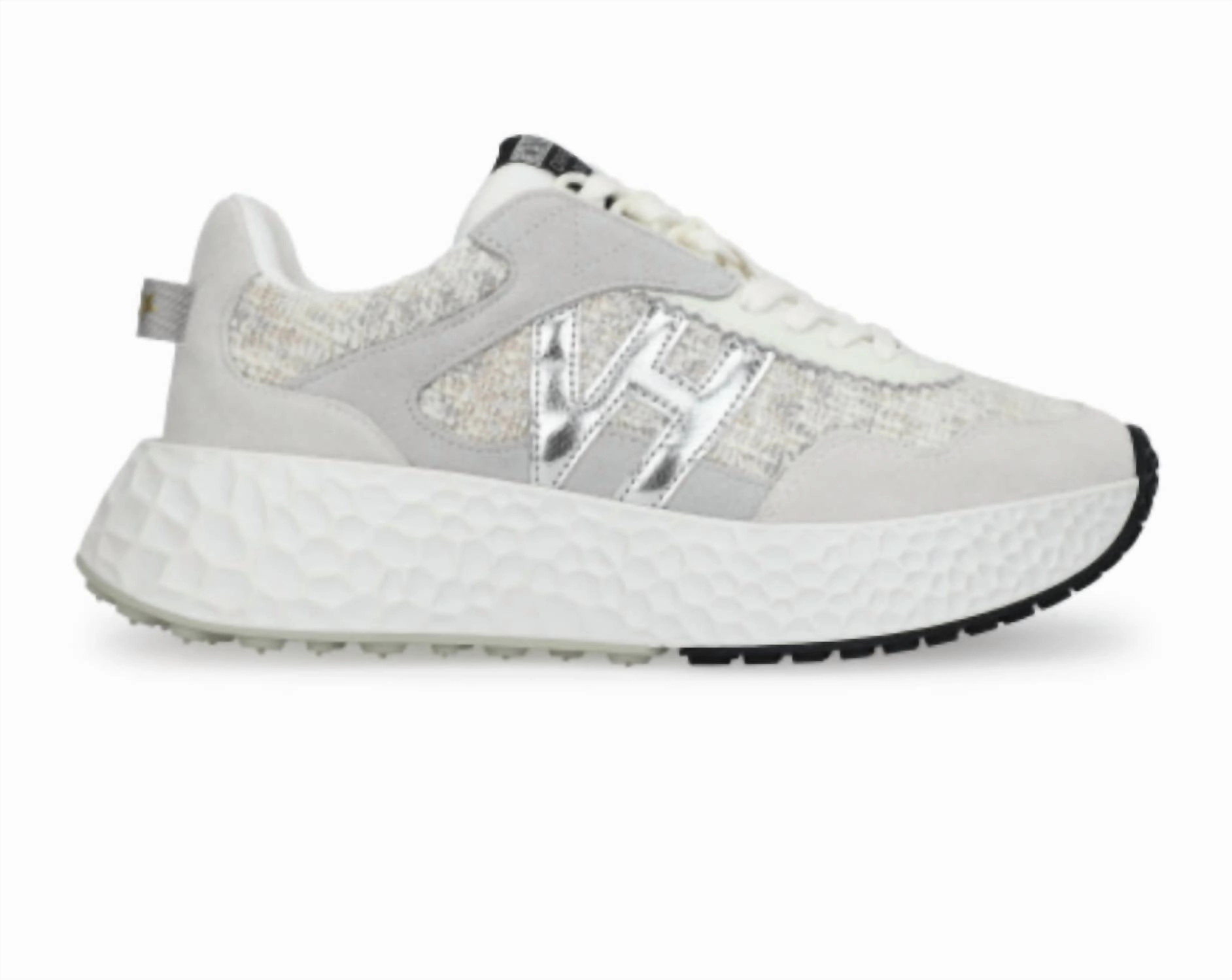 Women's Starling Tweed Sneaker In Grey Anti Fatigue Tech