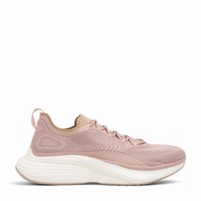 Women's Streamline Sneaker In Rose Dust/champagne/white Synthetic Leather Panels