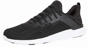 Women's Techloom Tracer Sneaker In Black/white Compression Molded Outsole Quick Trip