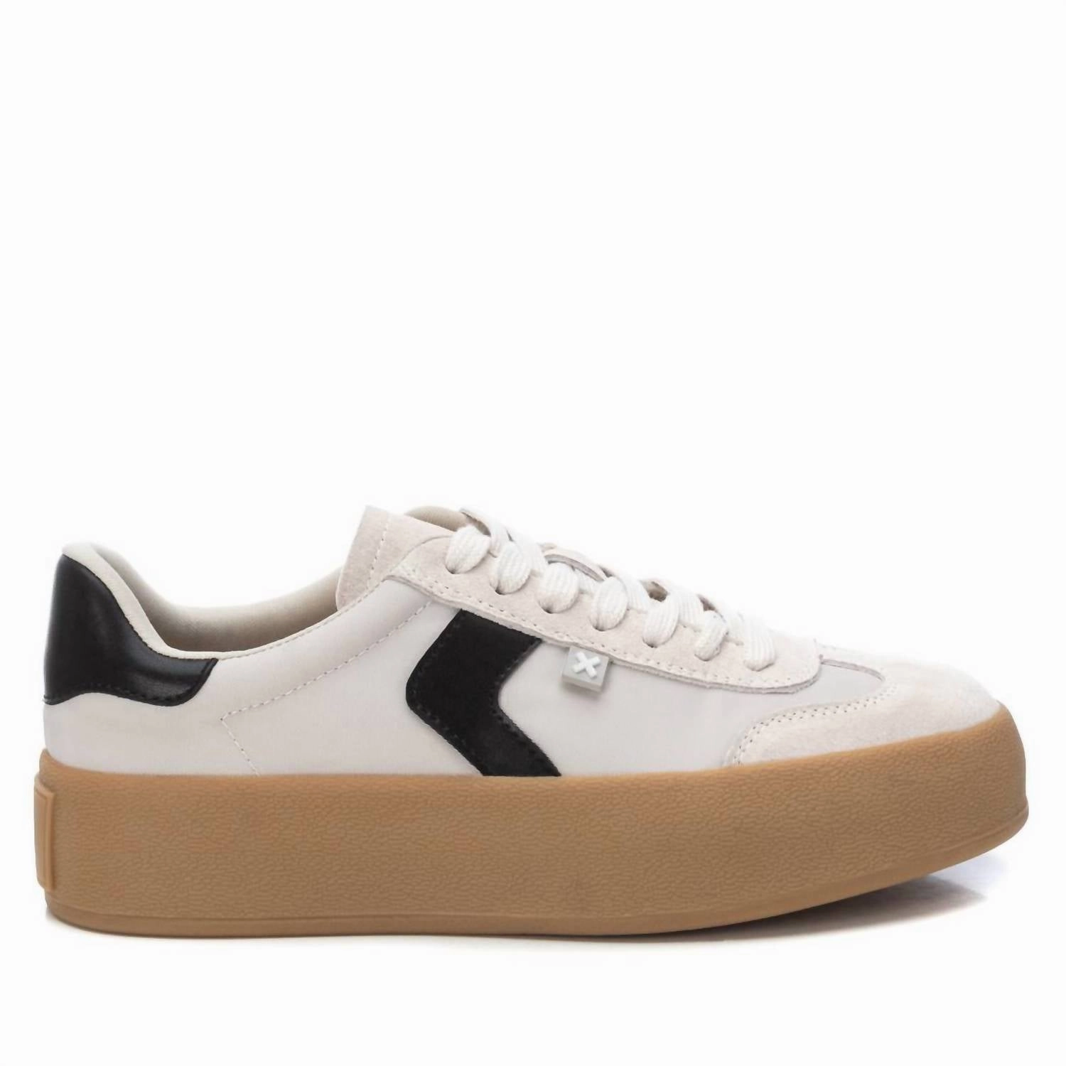 Textured Tread Pattern Women's Textile Sneakers In Ice