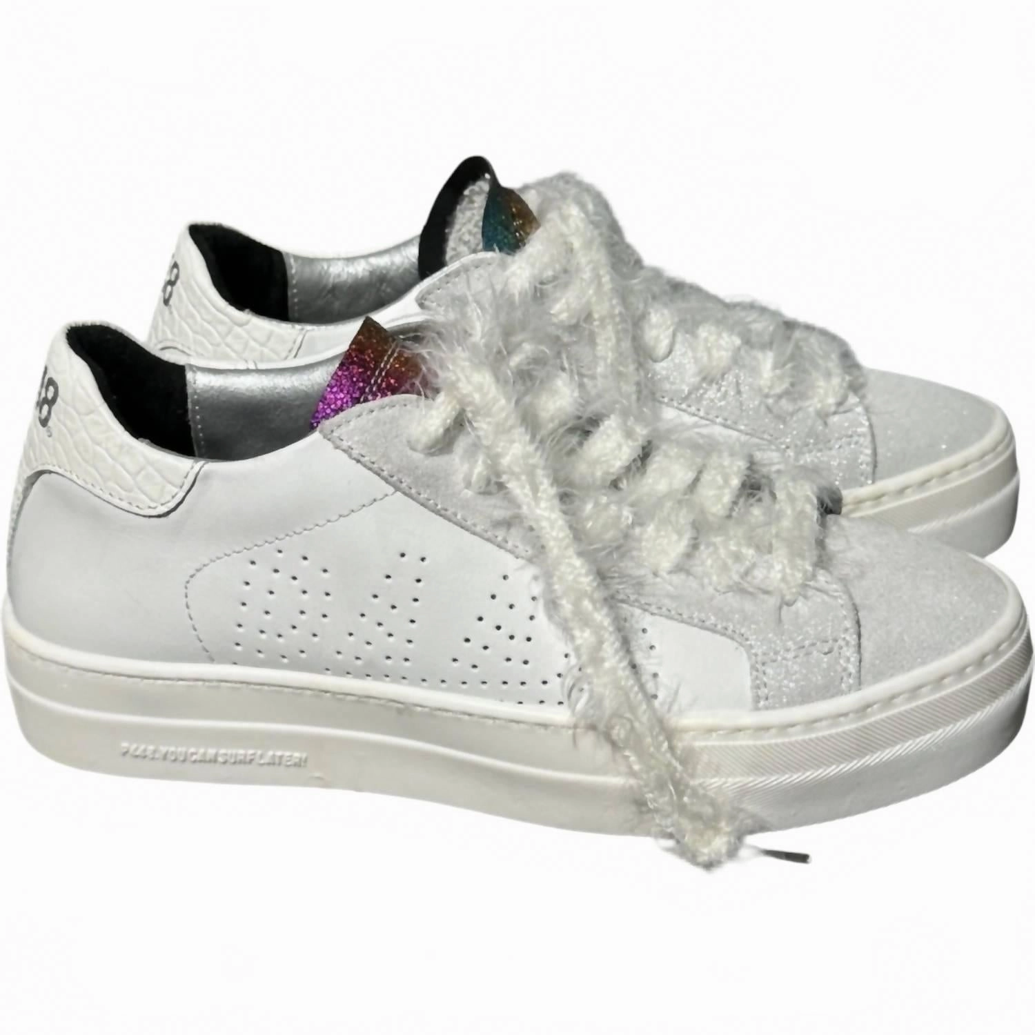 Foot Shape Women's Thea Sneakers In Rainbow