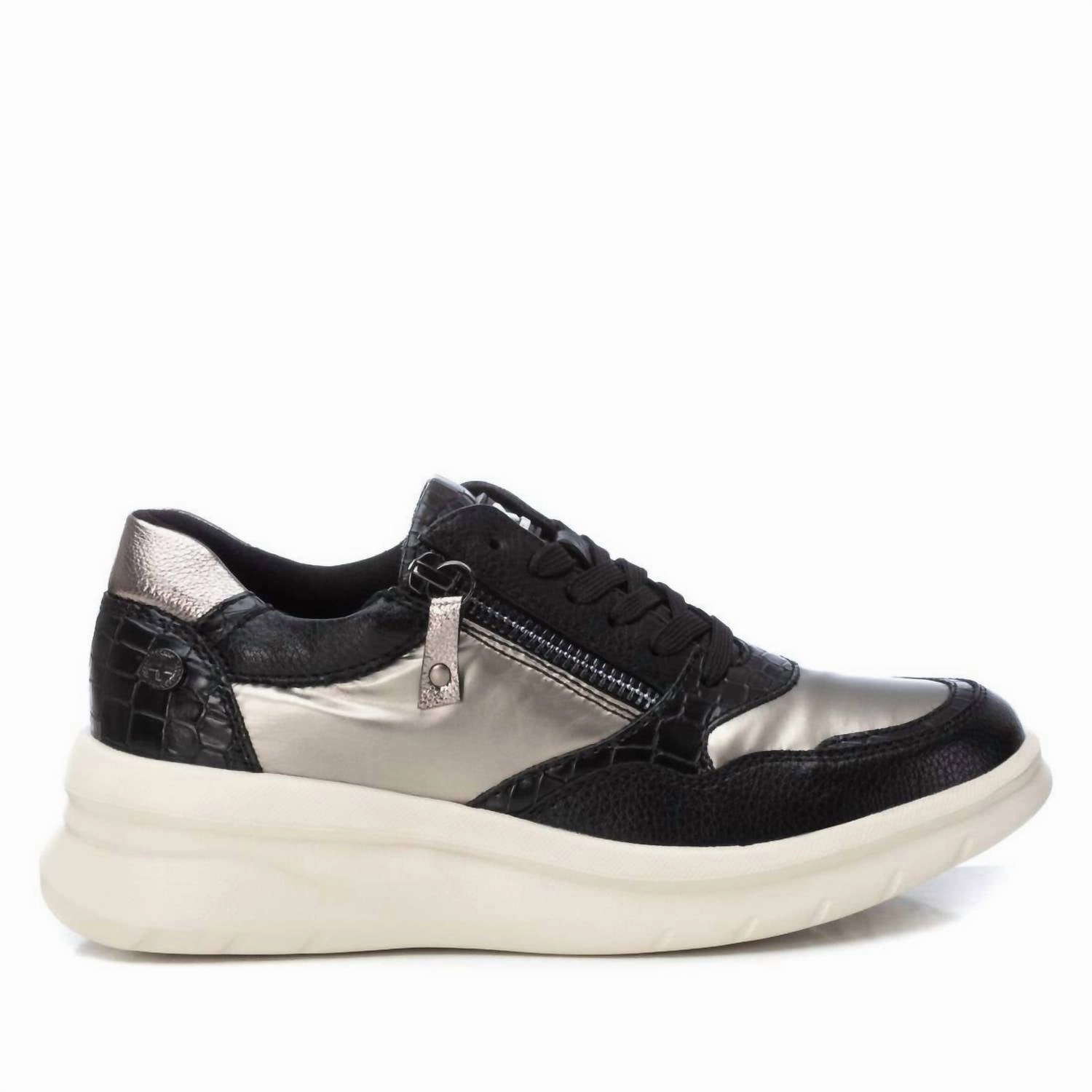 Internal Sling Flexibility Women's Trainer Sneakers In Black