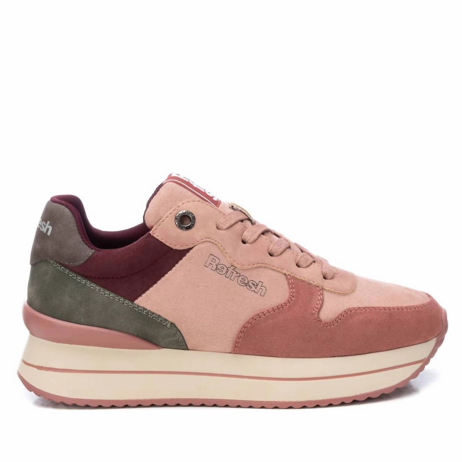 Women's Trainer Sneakers In Nude anti slip grip Run Mode