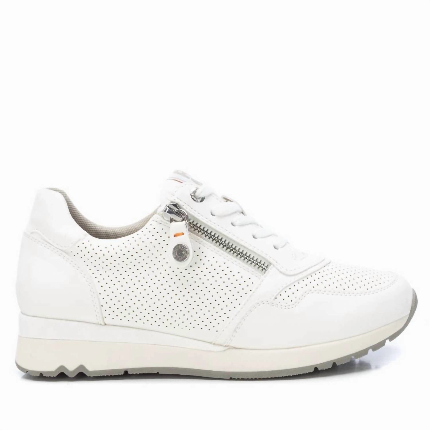 Women's Trainer Sneakers In White Shock Padding