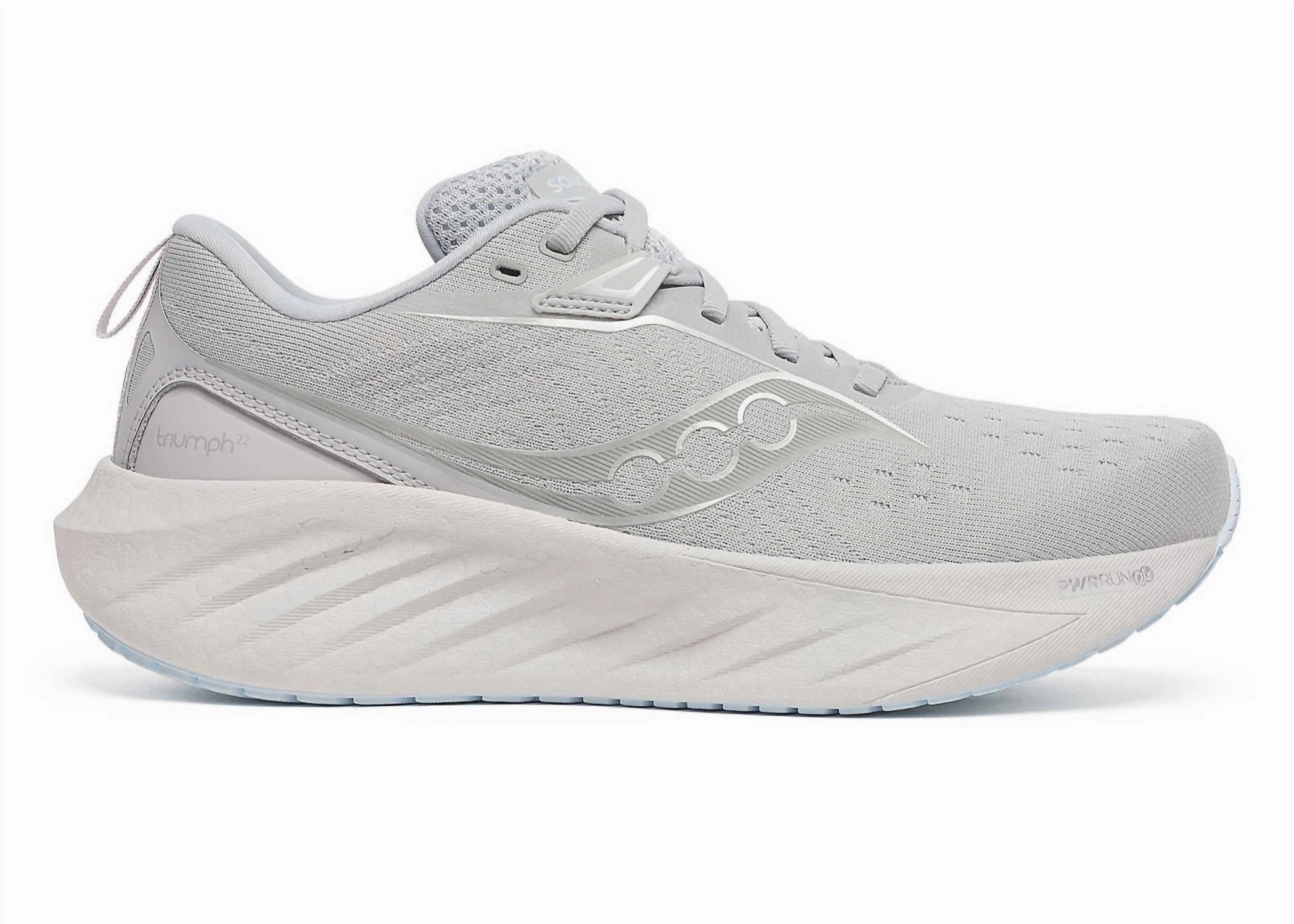 Women's Triumph 22 Shoes In Cloud Vertical Flex Channel Soft Motion