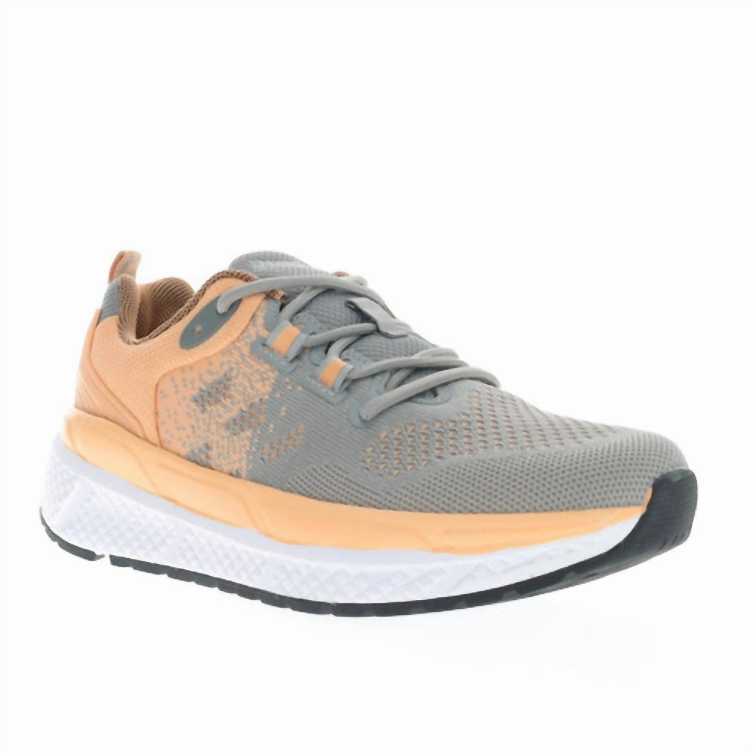 Women's Ultra Sneaker In Grey / Peach Smooth Motion Modern Fit
