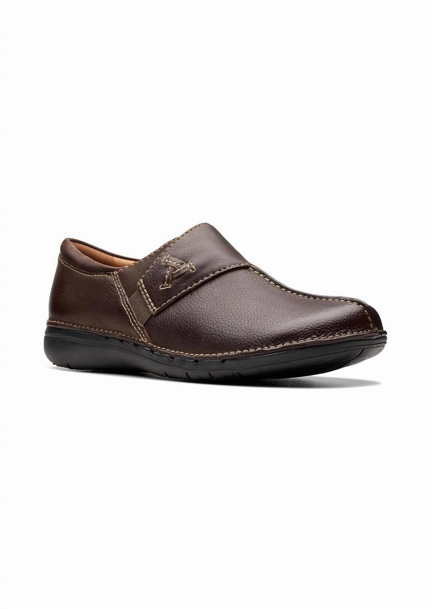 Responsive Gear Women's Unloop Ave Leather Slip-On Shoes In Brown