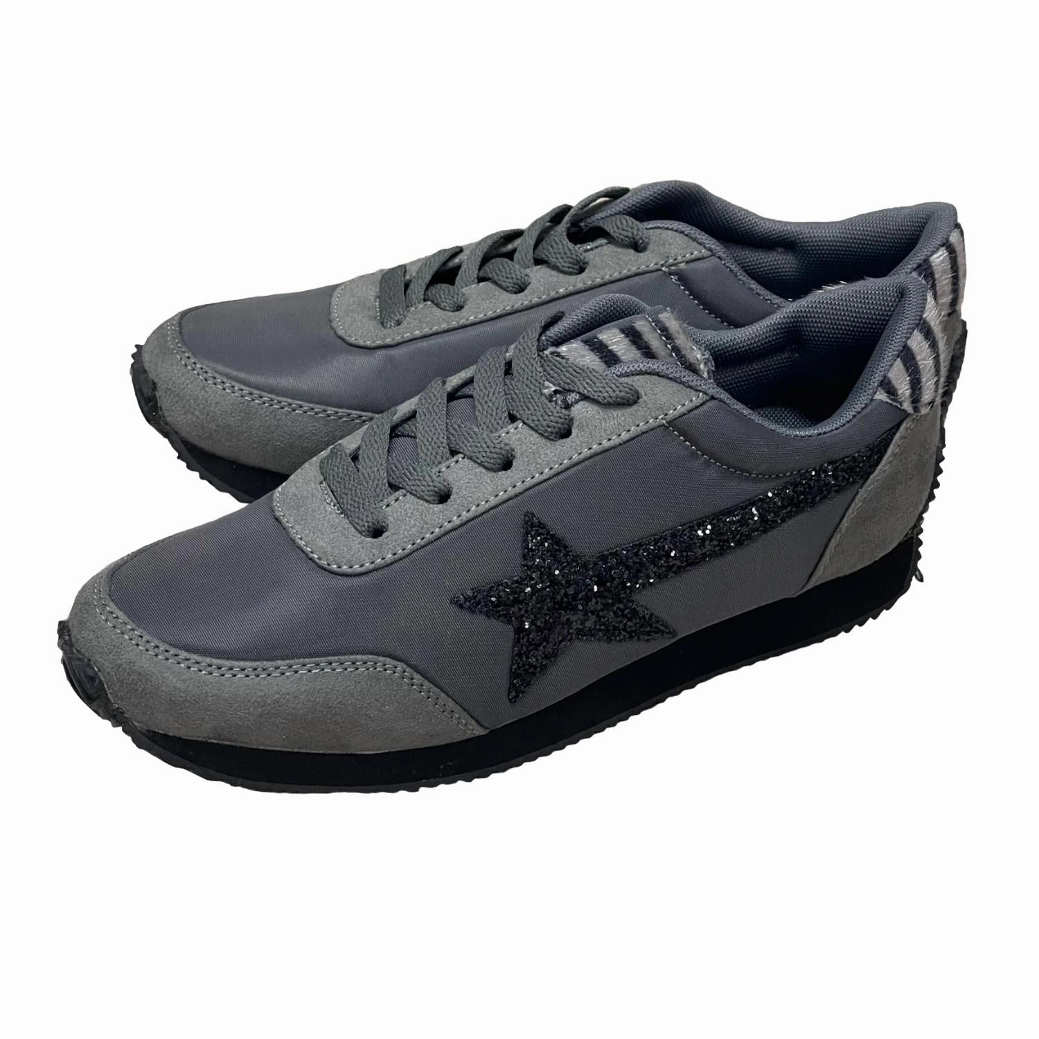 Supportive Choice Women's Vintage Sneaker In Grey