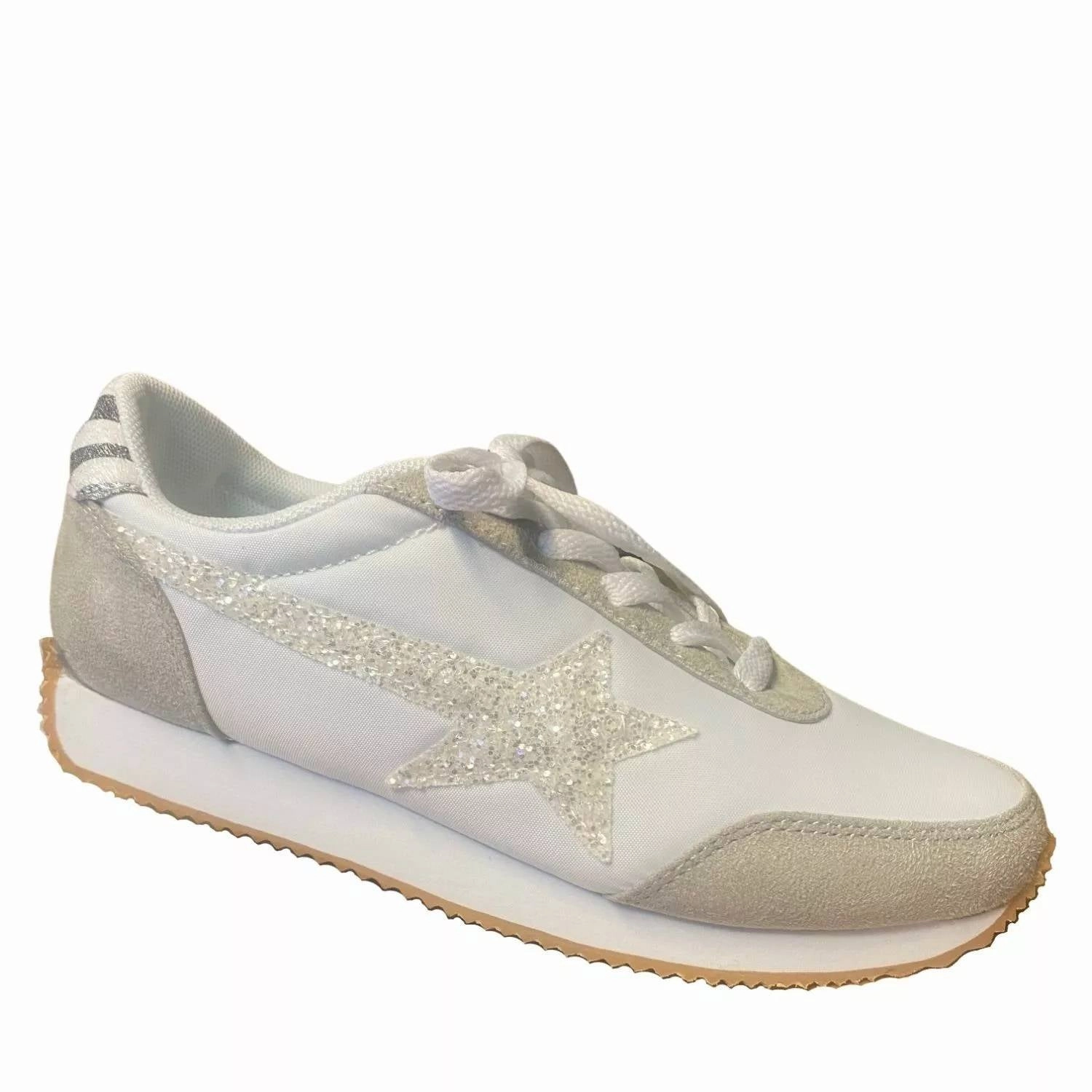 HyperDurable Outsole Compound Women's Vintage Sneakers In White