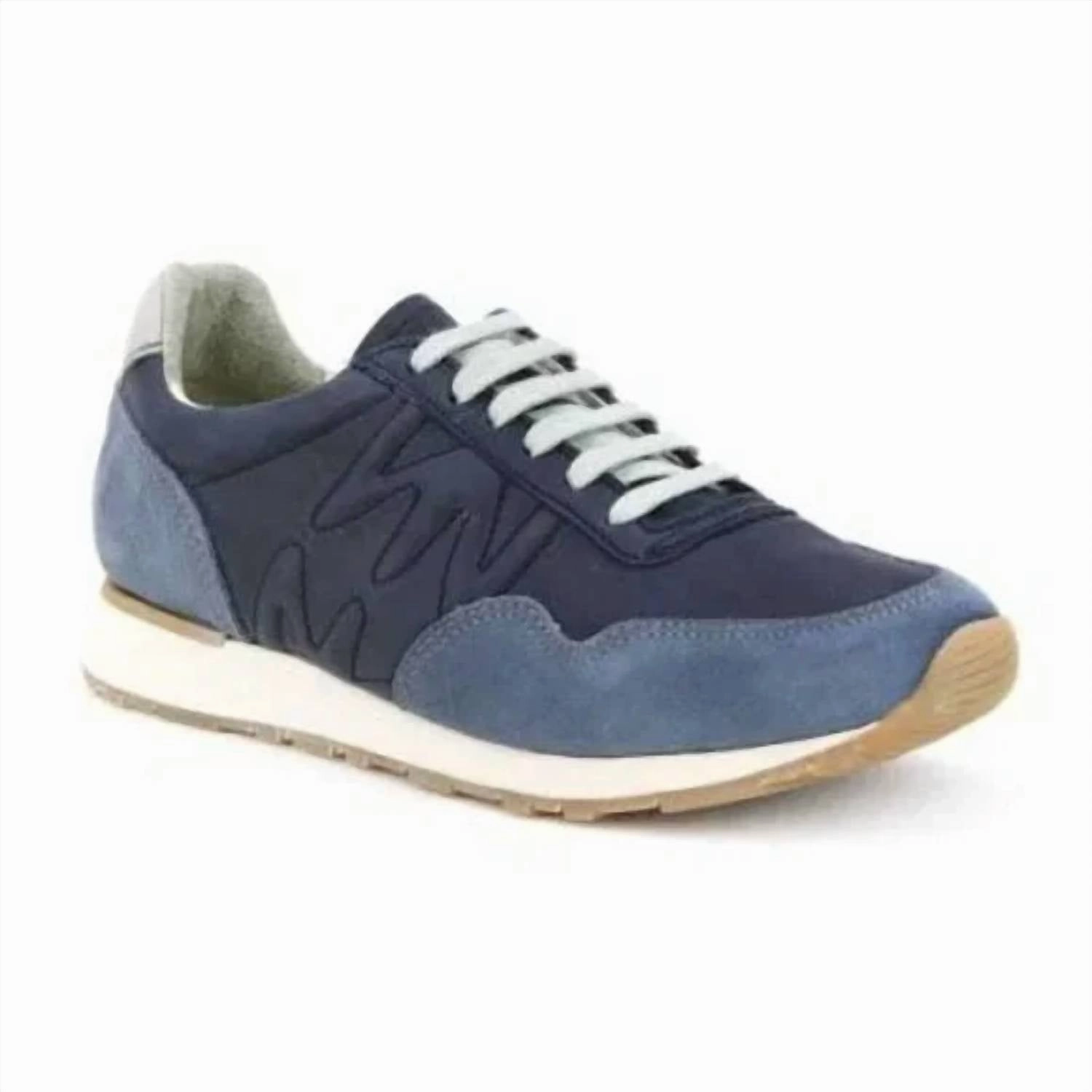 Thermoregulating Liner Women's Walky Multileather Sneakers In Multi Ocean