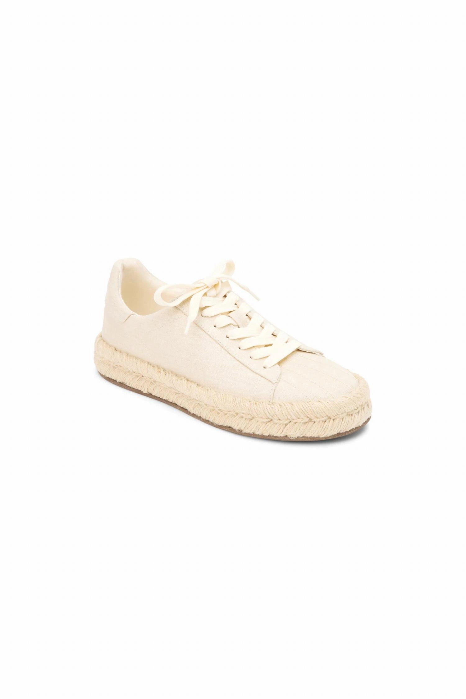 Stretch Comfort Women's Wallis Espadrille Lace Up Sneaker In Natural