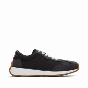 Dynamic Lacing City Run Women's Wyndon Black Jogger Sneaker