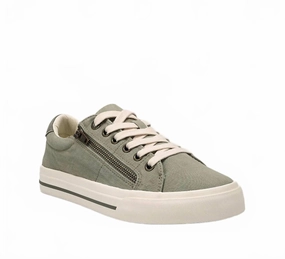 Women??S Z Soul Distressed Sneaker In Sage Olive Anti Friction Balanced Grip