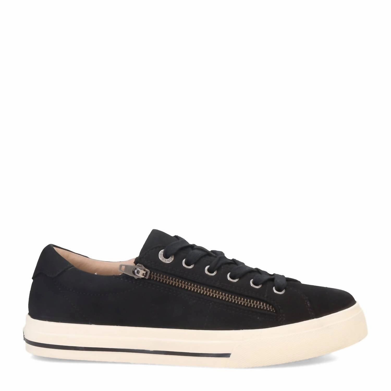 Vamp Reinforcement Women's Z-Soul Lux Sneaker - Medium Width In Black Nubuck
