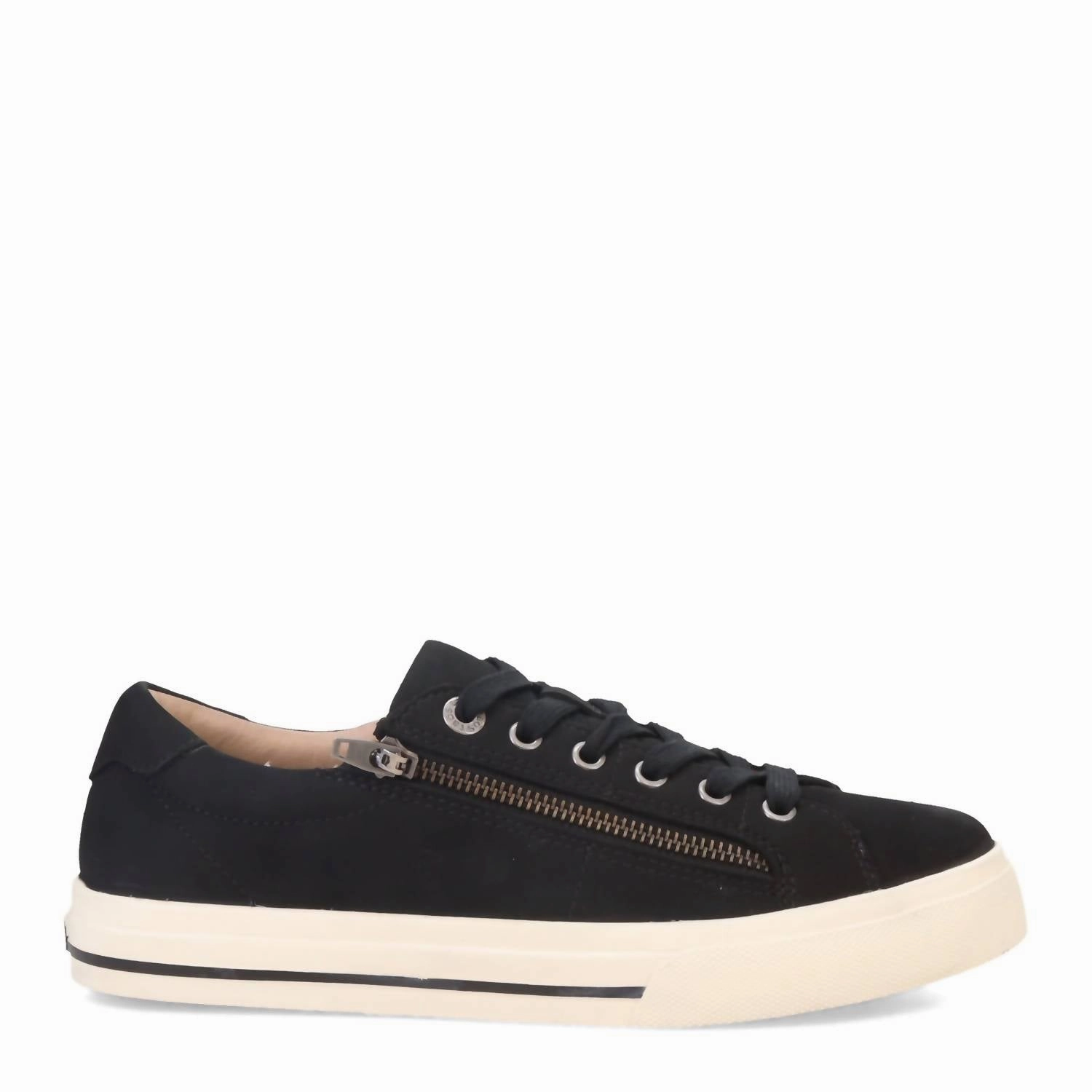 Women's Z-Soul Lux Sneaker - Medium Width In Black Nubuck Core Motion Relax Walk