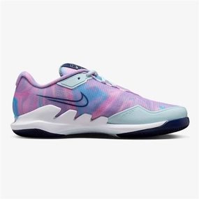 Women's Zoom Vapor Pro Shoes In Glacier Blue/navy/multi Aerodynamic Form