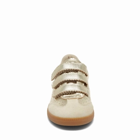 Distinctive flair Women Seena Sneaker In Gold