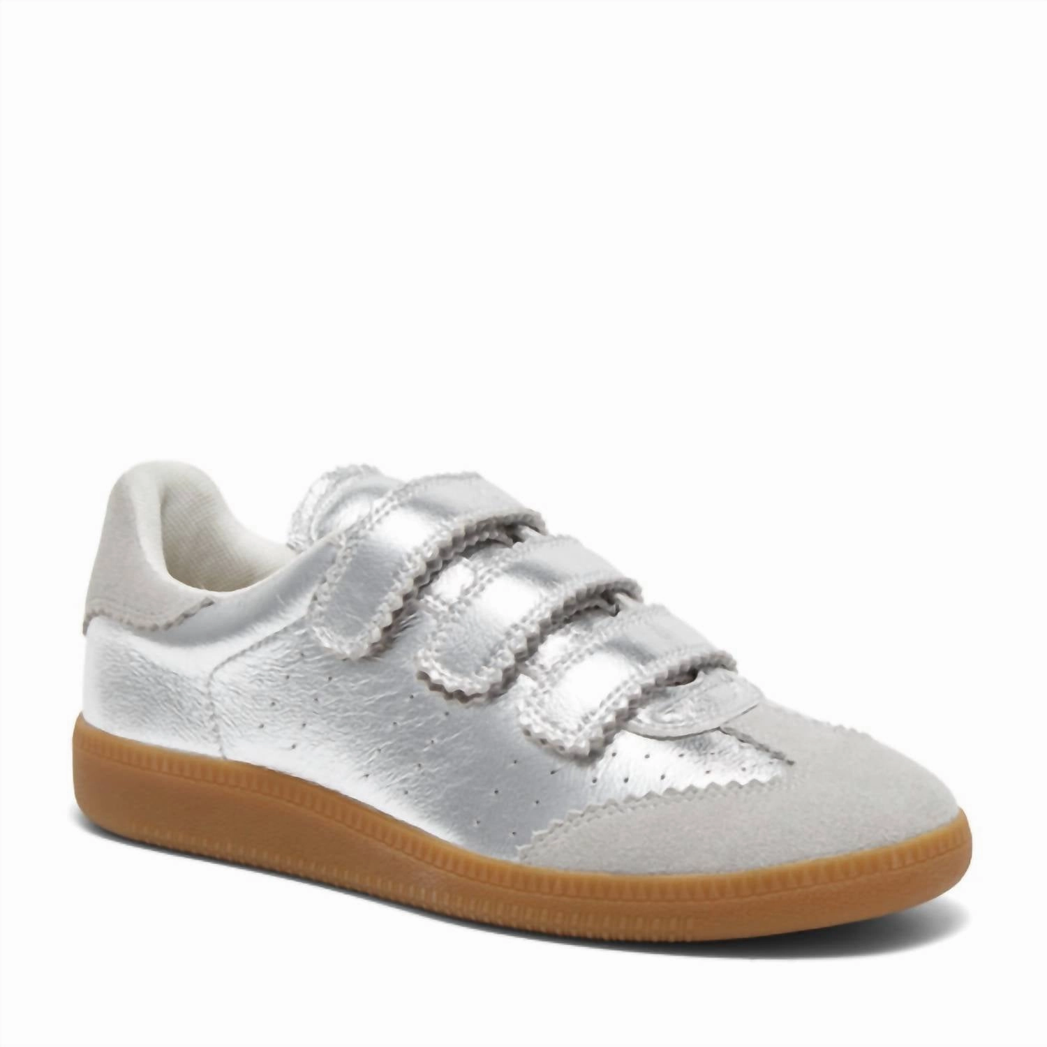 Ankle Collar Padding temperature regulation Women Seena Sneaker In Silver