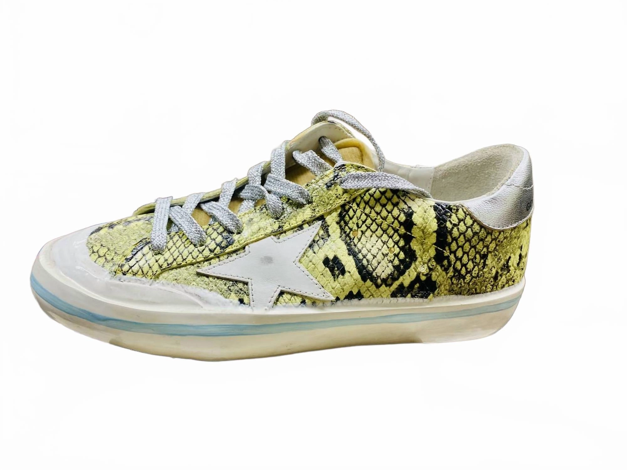 Women Super-Star Penstar Classic With List Sneakers In Lim/blk Comfortable Fitment