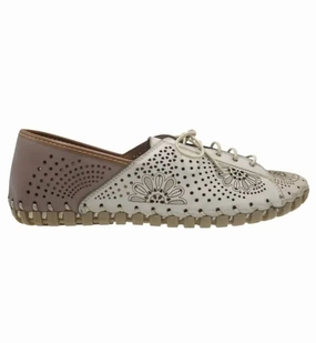 Women Theory Lace-Up Shoe In Grey Supportive grip Comfy Support
