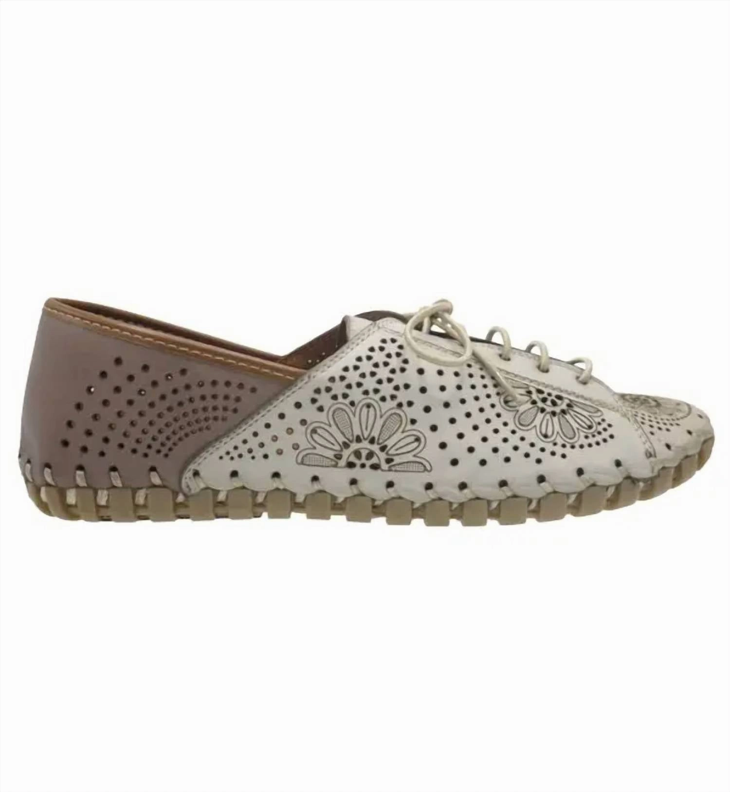 Women Theory Lace-Up Shoe In Grey Supportive grip Comfy Support