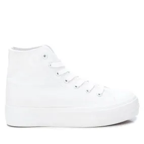 Women's Canvas High-Top Sneakers By XTI_ Rigidity to Flex Ratio