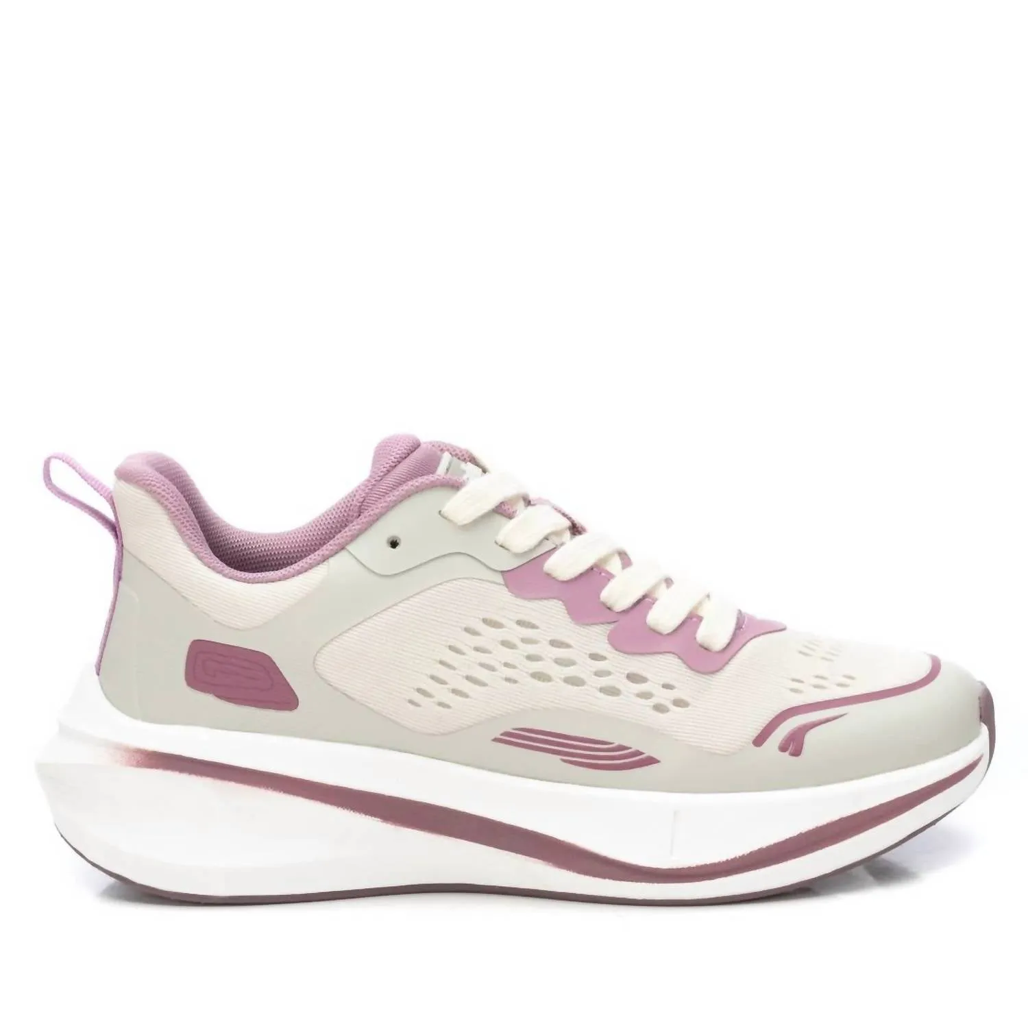 Walk Boost ZipUpClosure Women's Casual Performance Sneakers In Lilac