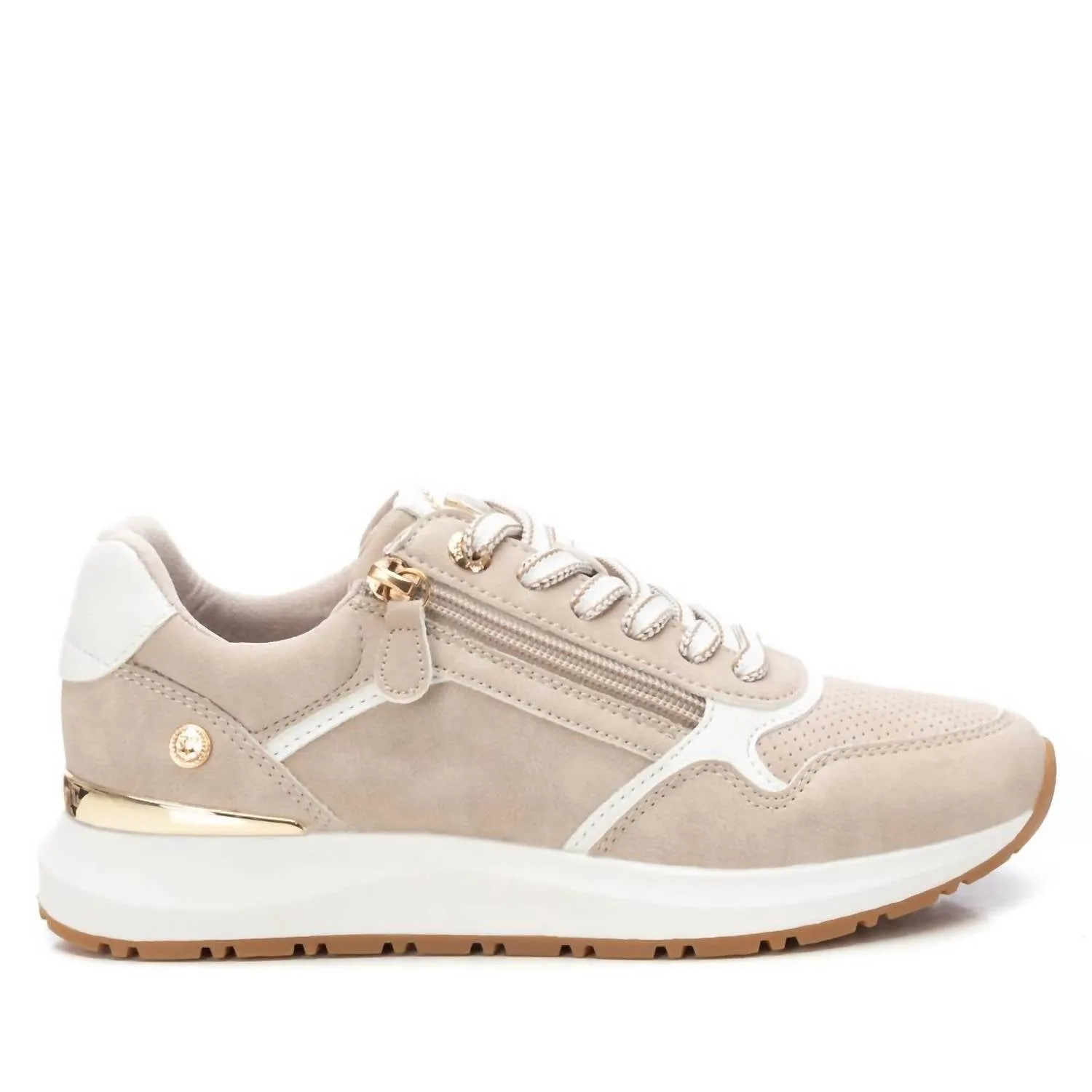 Walk Time Agile Walk Women's Casual Sneakers In Beige