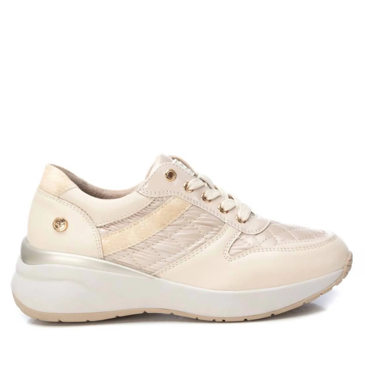 Women's Casual Sneakers In Beige Speed-Friendly