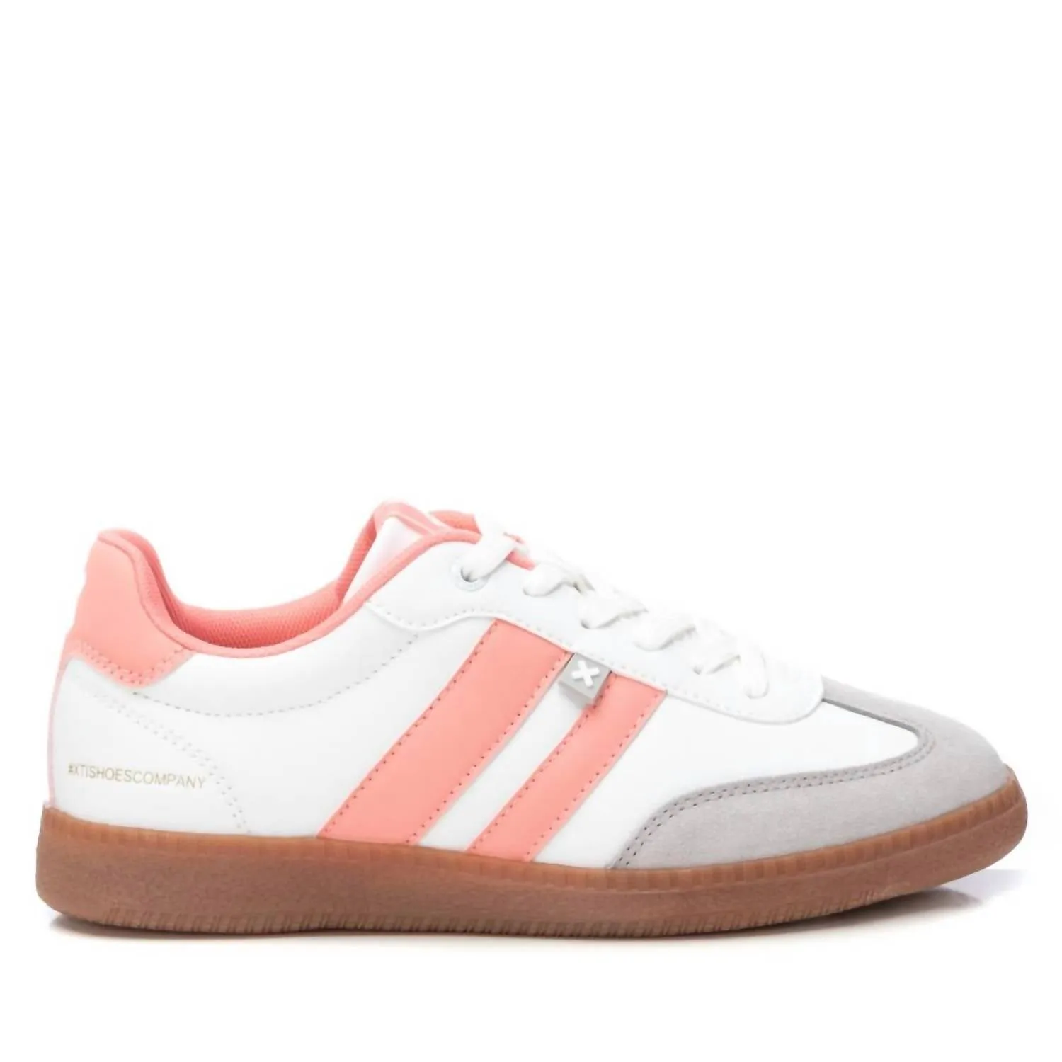 Women's Casual Sneakers In Coral Multi Purpose Superior Cushioning