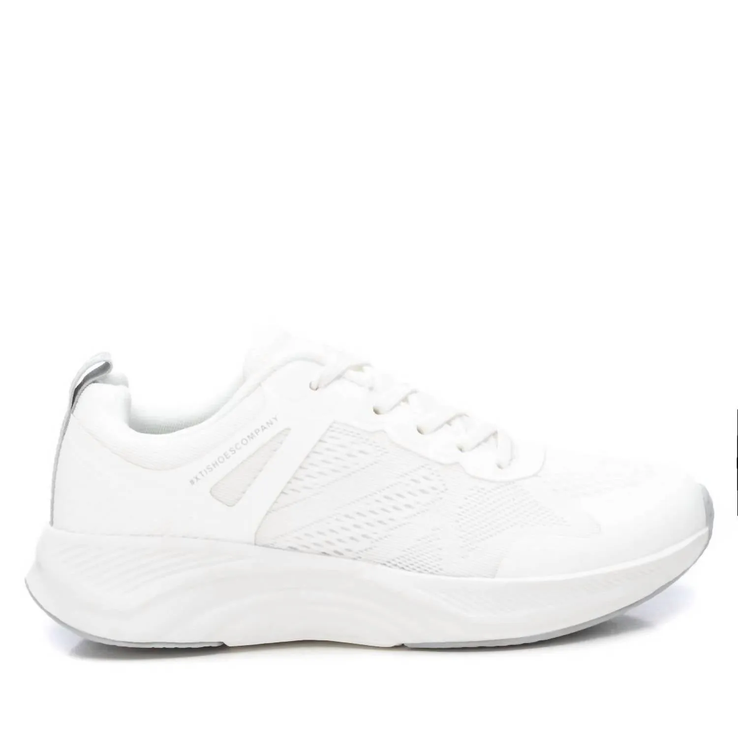 MoldedInsole Built-In Lining Women's Comfort Walking Sneakers In White