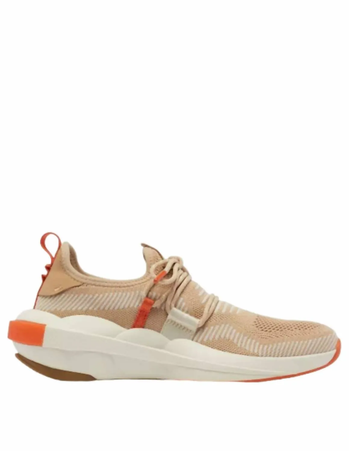 Retro-inspired silhouette Lace Up Closure Mechanism Women's Explorer Defy Low Sneaker In Ceramic, Chalk