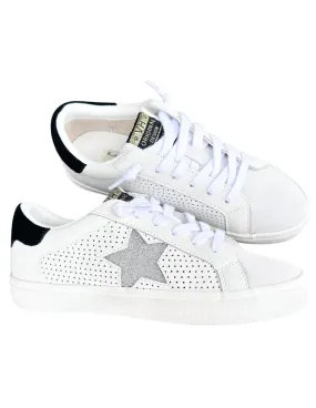 Women's Gadol 32 Sneaker In Black/speckled Silver Glitter Fast Lane Sneaker Bags