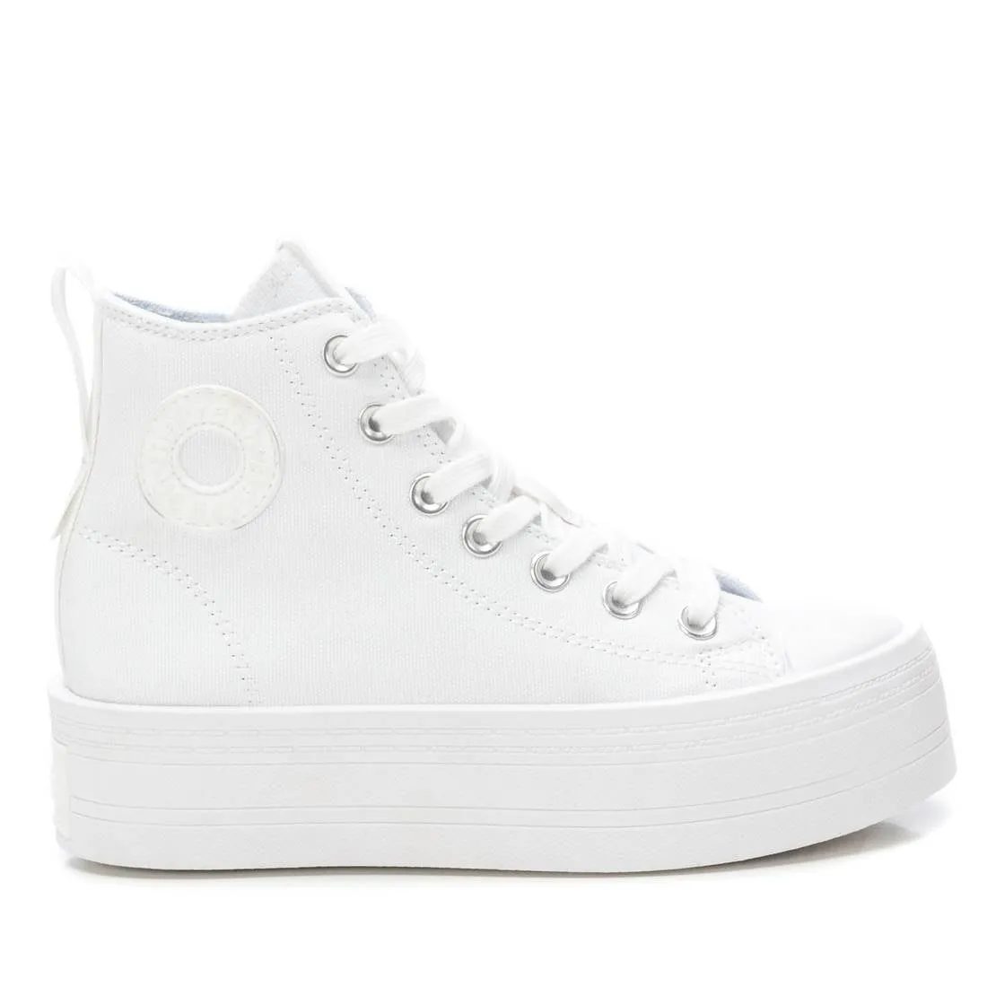 Running Routine Women's High Top Canvas Sneakers Refresh By Xti