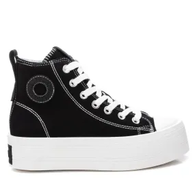 Chill Mode Multi Look Women's High Top Canvas Sneakers Refresh By Xti