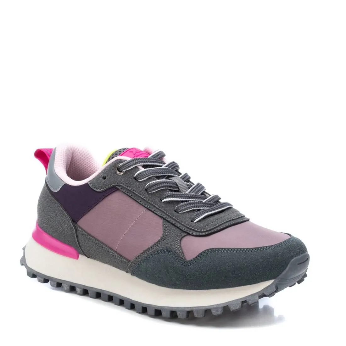Women's Lace-up Sneakers By XTI Hydrophobic Fabric Sock Liner Tech