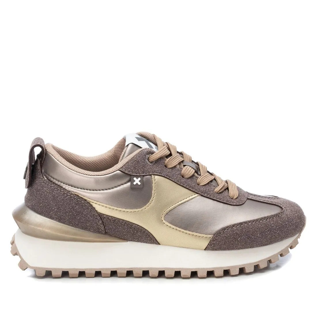 Women's Lace-Up Sneakers By XTI Everyday Gear Balanced Stack Height