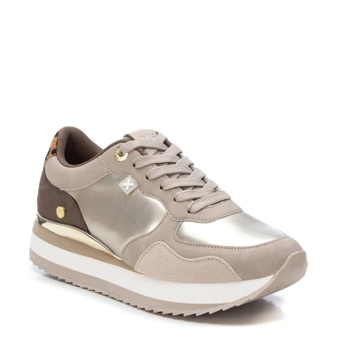 Women's Lace-Up Sneakers By XTI Comfort Upgrade