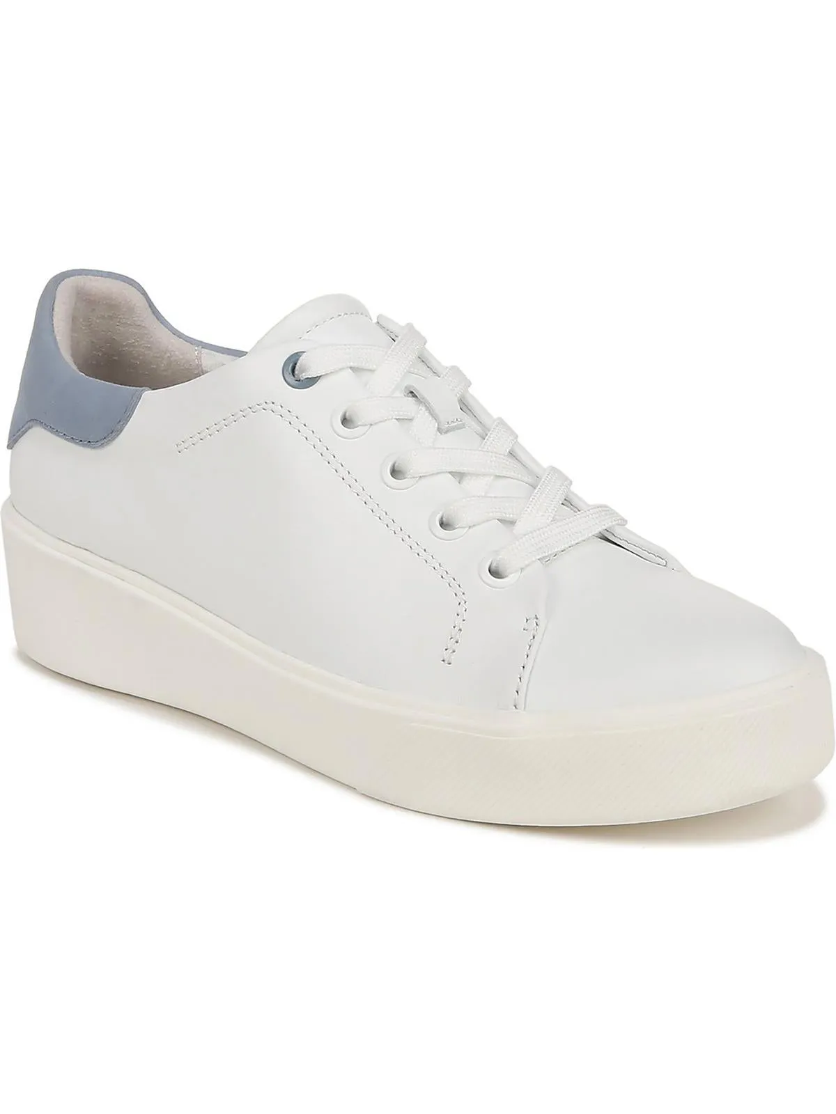 Womens Leather Lifestyle Casual And Fashion Sneakers Low Cushion Dynamic Fit Collar